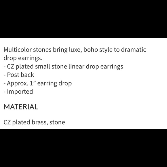 NWT❣️Kate Spade Linear Drop Earrings - Picture 3 of 3